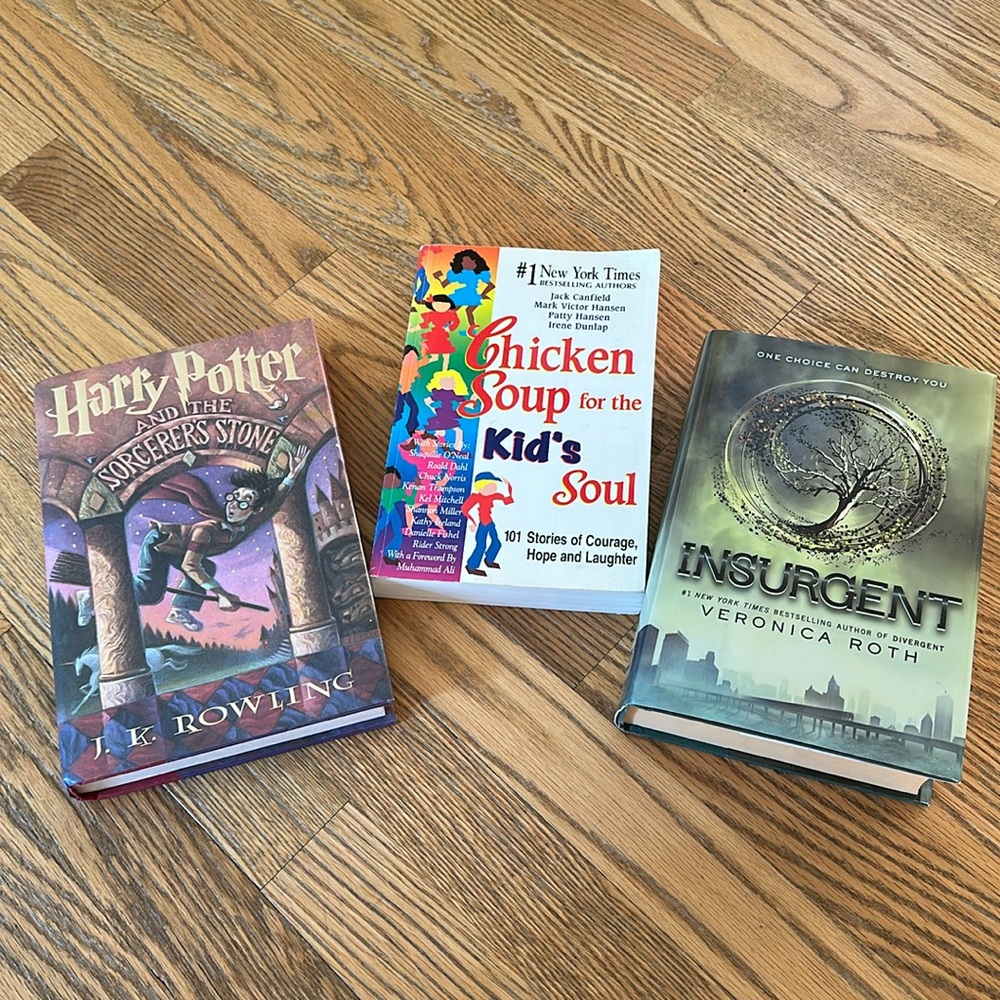 Variety of books